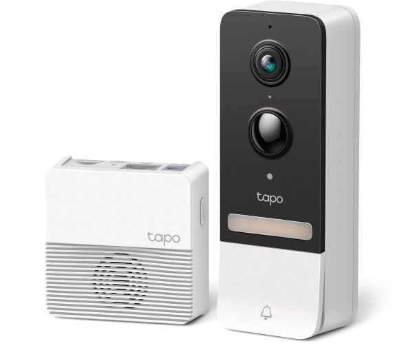 جرس باب ذكي TP-Link Tapo D230S1 بدقة 5MP ورؤية ليلية ملونة