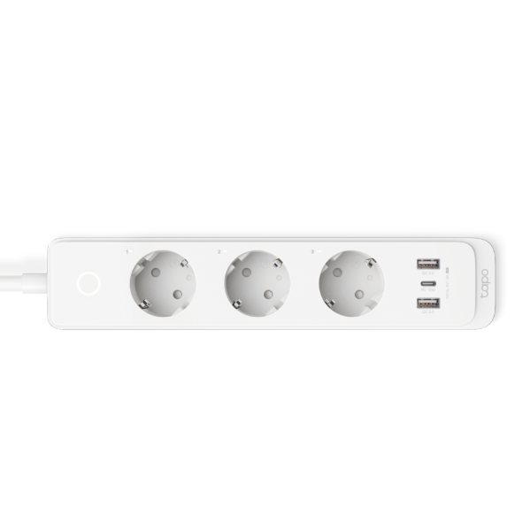 Tapo P300 شريط طاقة ذكي Wi-Fi مع مقابس متعددة – TP-Link Tapo Smart Wi-Fi Power Strip