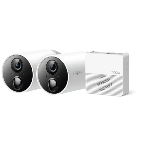 نظام كاميرات لاسلكي ذكي TP-Link Tapo C400S2 مع Hub ومقاومة للماء IP65