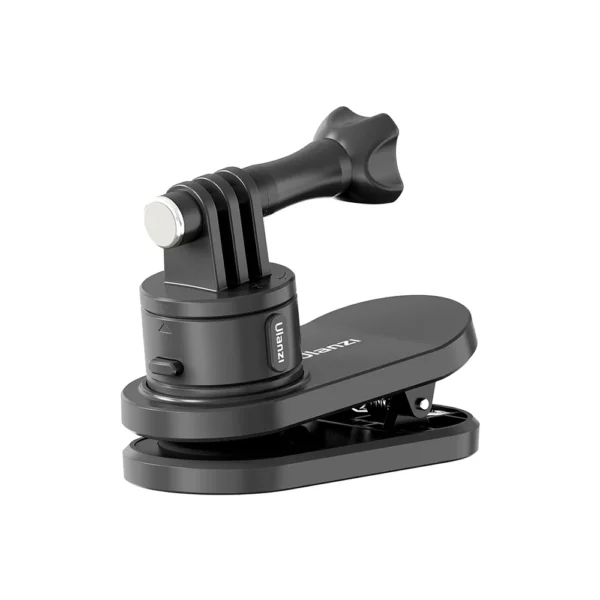 حامل مغناطيسي سريع لكاميرات الأكشن يُثبت على حزام الحقيبة.