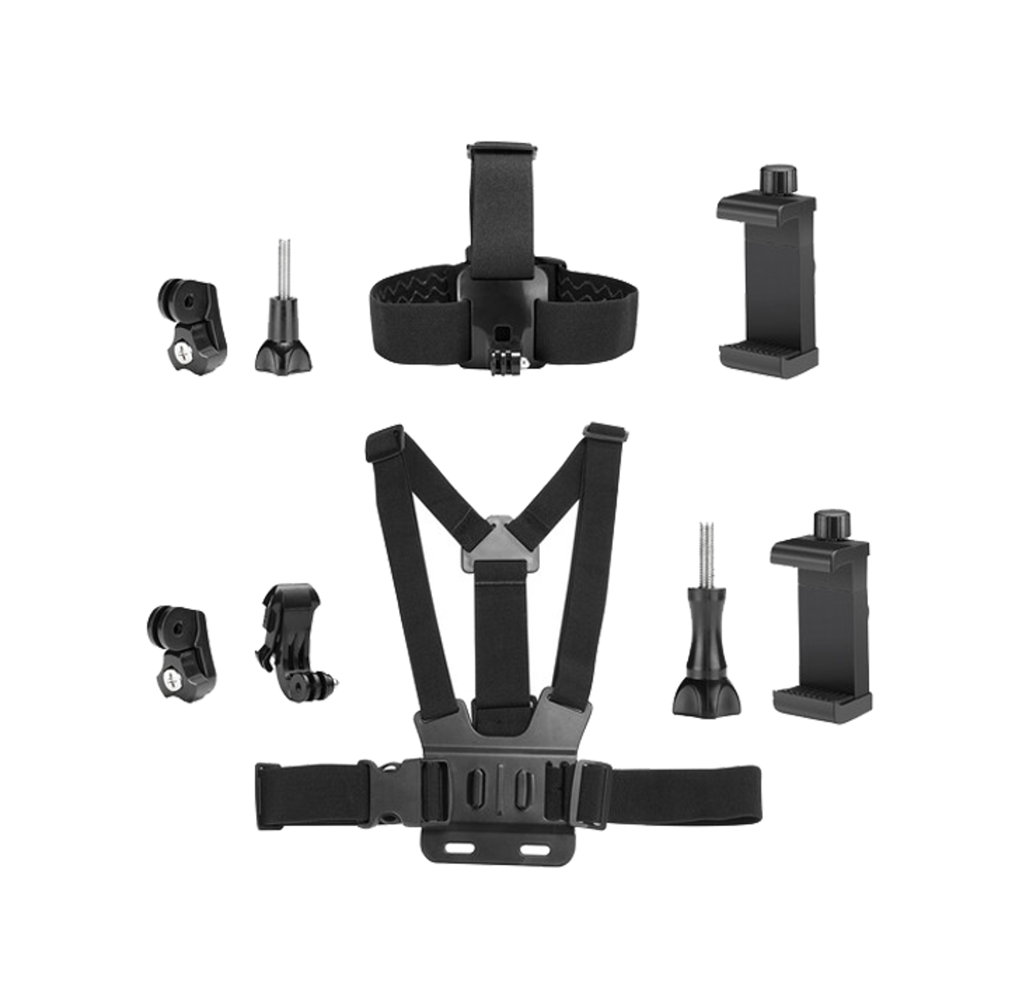 ULANZI U-Select MP-2 Phone Mount Set (2995) طقم تثبيت الهاتف أو الكاميرا على الرأس والصدر لتصوير بدون استخدام اليدين.