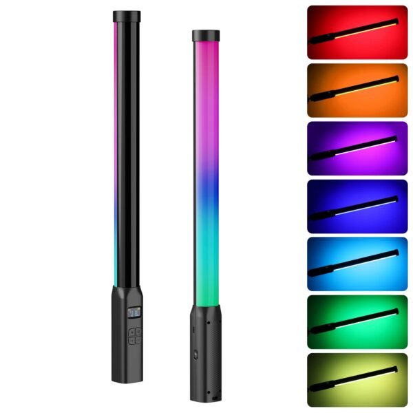 Ulanzi VL119 RGB 7.5W 55cm Tube Light 2907 عصا إضاءة LED محمولة بطول 55 سم.